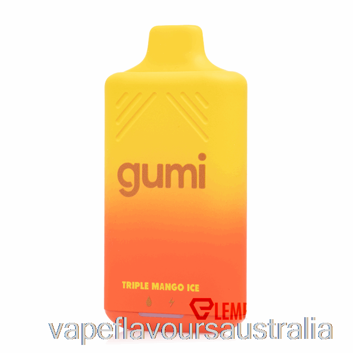 Vape Flavours Australia Gumi Bar 8000 Disposable Triple Mango Ice
